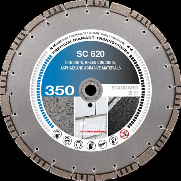 concrete cutting and cutting abrasive materials