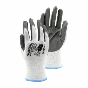 grey nitrile gloves