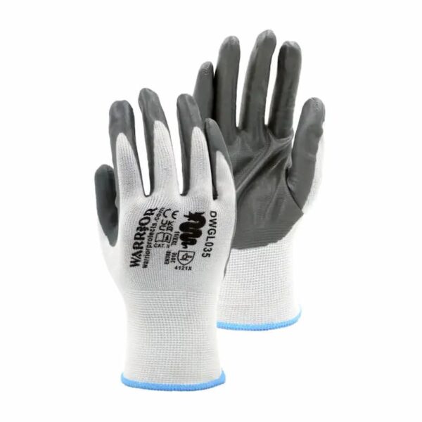 grey nitrile gloves