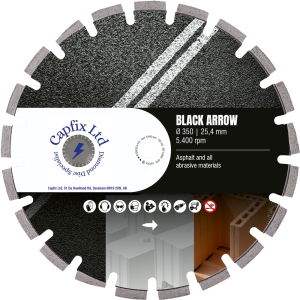 Diamond Blade for Asphalt – Black Arrow | Undercut Protection & Long Life