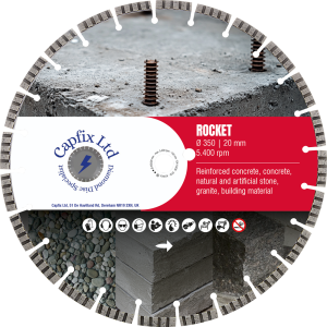 Diamond Blade for Concrete & Stone – Rocket | Fast Cutting Building Materials