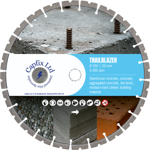 Diamond Blade for Reinforced Concrete – Trailblazer | Heavy Duty Cutting
