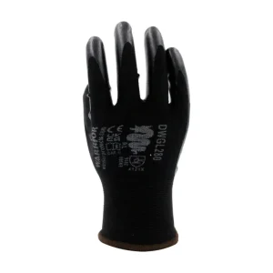 DWGL280 Black Nitrile Work Gloves for professional, heavy duty use