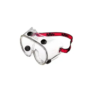 DWEY040 clear indirect vent safety goggles